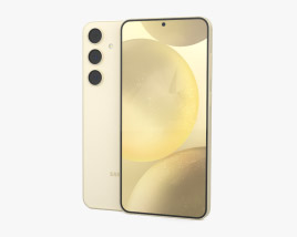 Samsung Galaxy S24 Plus Amber Yellow 3D模型